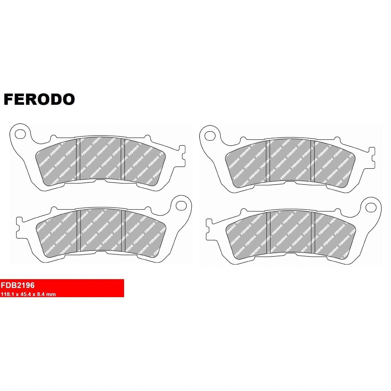 Plaquettes Ferodo frein avant pour stopper le sifflement sur Transalp