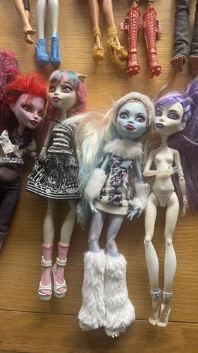 Monster High Muñecas Paquete x20 Accesorios Ropa Mascotas Figuras Raras - Imagen 7 de 21