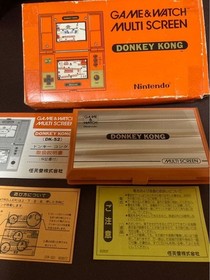 Excellent condition, working condition GAME&WATCH Donkey Kong Rare