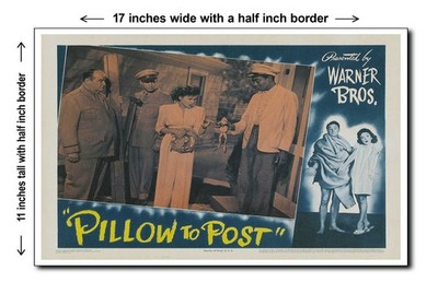 Pillow to Post 1945 - 3 - 11x17 Poster Art Print