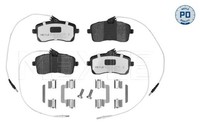 Meyle Bremsbelagsatz, Scheibenbremse MEYLE-PD: Advanced Perform 025 241 3418/PD
