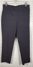 Orvis woman  s printed pull on pants size 16