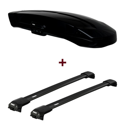 Dachbox Thule Vector L + Dachträger Thule für Hyundai Inster Fliessheck AX1 neu