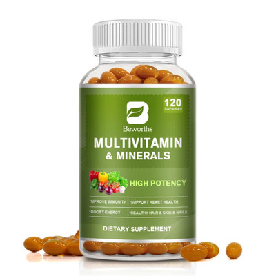 Men's Multivitamin, Methylated B-Vitamins, Clean Label & Vegan, High Strength Fo