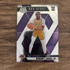 2024-25 Panini Mosaic - NBA Debut Bronny James #262 (RC)