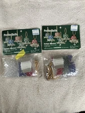 LeeWards Boutique Ornament Petite Bells Two Pkgs 6 Bells Ea Bead Kits NOS Japan