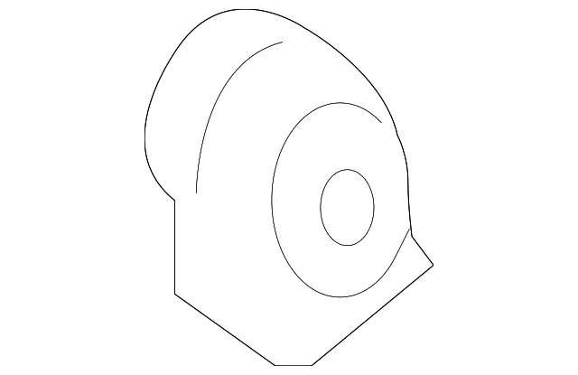 Genuine Nissan Murano Front Sway Bar Bushing 54613-5AA0B - Image 2 of 3