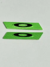OAKLEY SUTRO  SUNGLASSES REPLACEMENT SIDE LOGO ICON BRIGHT GREEN SET TEMPLE