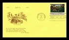 US COVER LEXINGTON & CONCORD BICENTENNIAL FDC SCOTT 1563 OLD NORTH BRIDGE