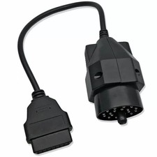 Obd 2 Cable Round Adapter 20 To 16 Pin Auto Car Diagnostic Connector For Bmw E36