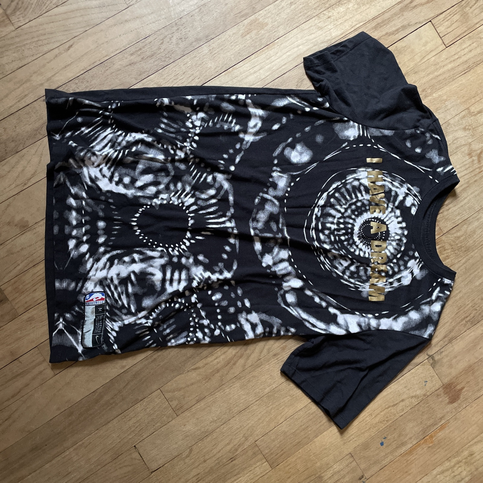 The Nike Tee Dri Fit Shirt I Have A Dream NBA Graphic Mens Size Medium Athletic