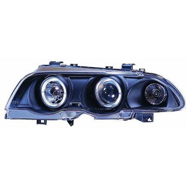 Scheinwerfer Passend FüR Set BMW E46 Baujahr 1998-2001 H1+H1 +Motor FüR Lwr-image