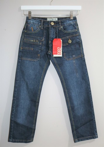 ZOM-B Denim Co Brand Girls Dark Denim 
