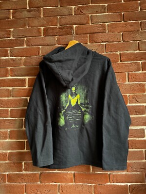 Vintage 00s Cradle of Filth Harder Black Metal Band hoodie M