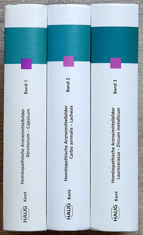 Kent's Homöopathische Arzneimittelbilder, Band 1-3 (A-Z) | gut - Bild 1 von 1