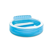 Intex Swim Center Inflatable Family Lounge Pool, 90" X 86" X 31"