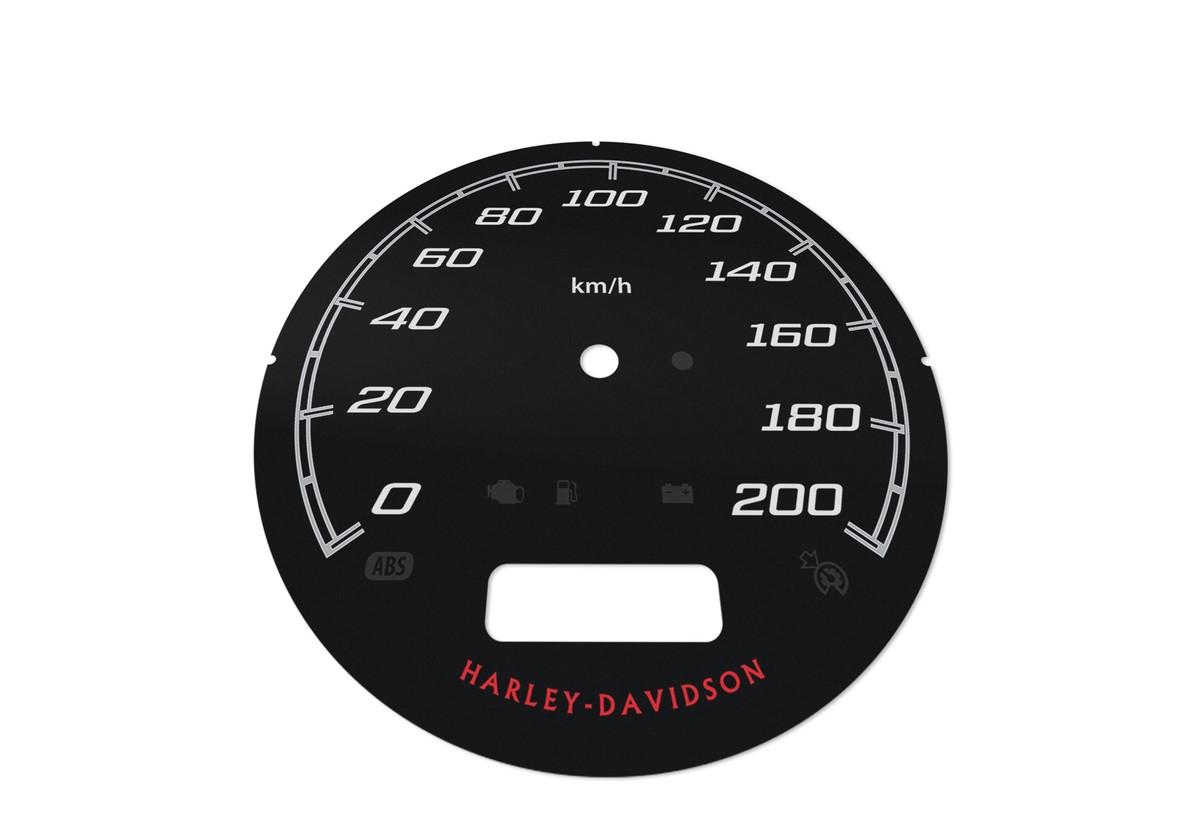 Harley-Davidson Road King Speedometer Dials MPH to KM/H Gauges