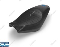 Schwarz Falten Sitzbezug FüR Royal Enfield Hunter 350 KXA00132 Aes Faux Leather