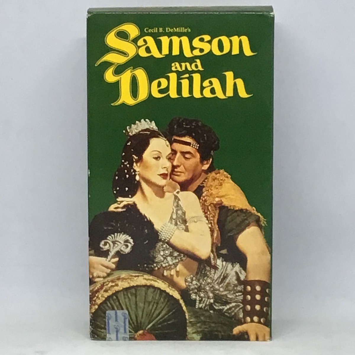 Samson and Delilah VHS 2-Tape Set 1949 Biblical Drama Classic  