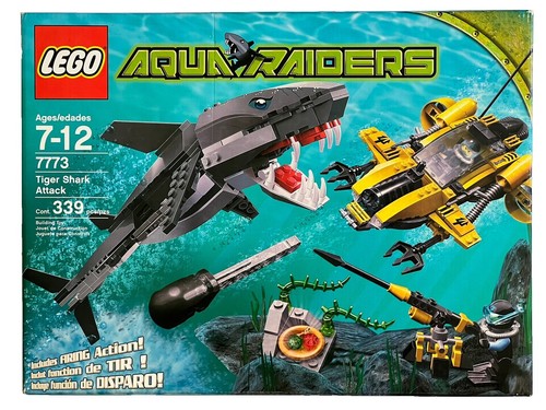 Lego Aquazone Aquaraiders ll 7773 Tigar Shark Attack New Sealed