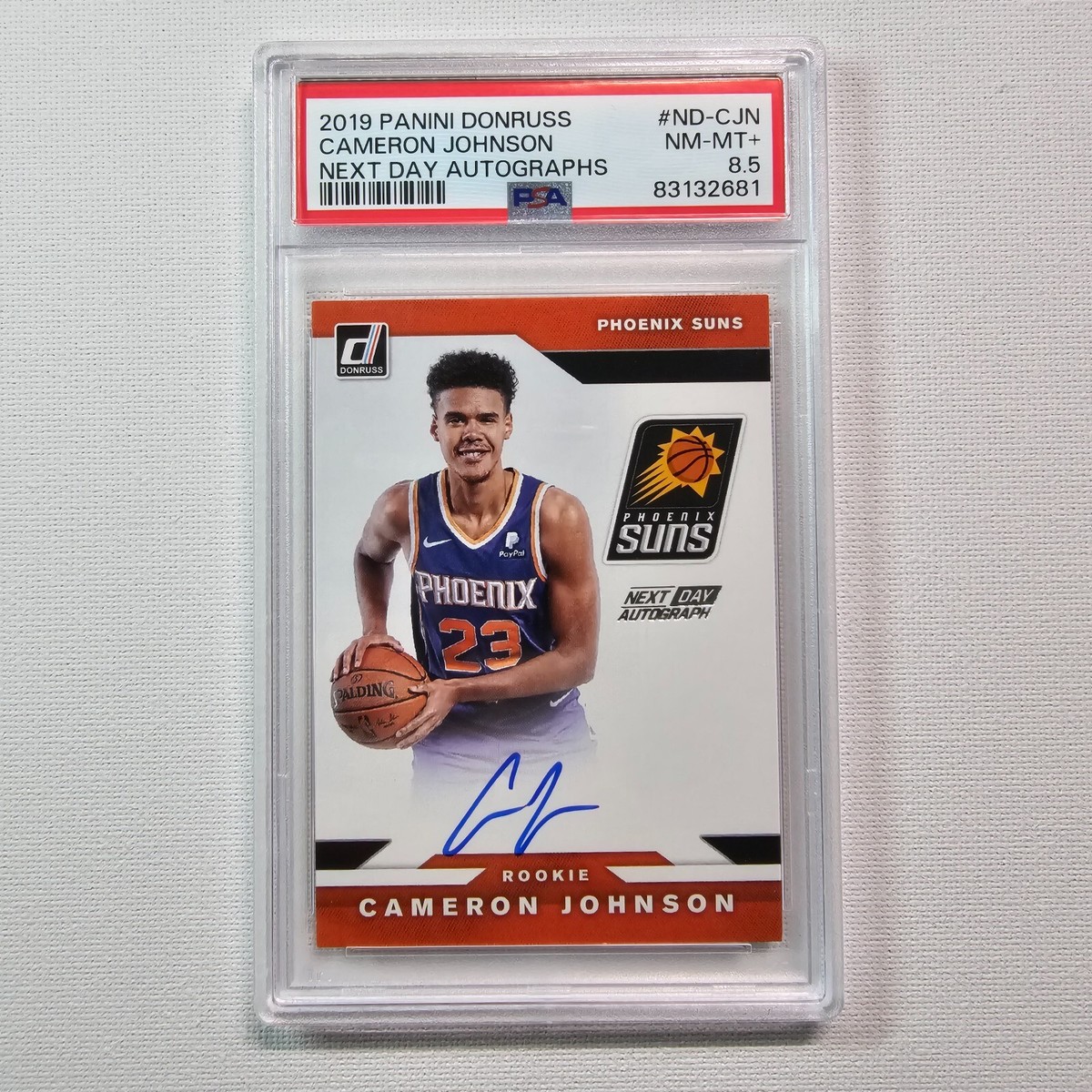 2019-20 Panini Donruss - Next Day Autographs Cameron Johnson #ND 
