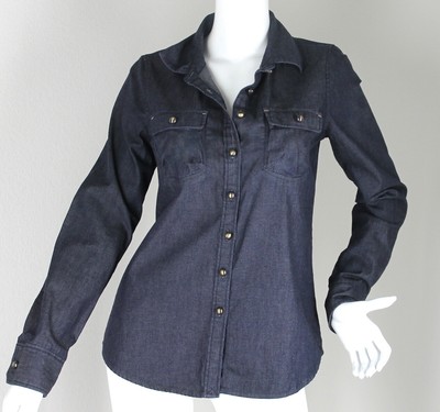 dressy denim shirt