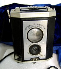 Vintage Eastman Kodak Brownie Reflex Synchro Model Camera with Strap