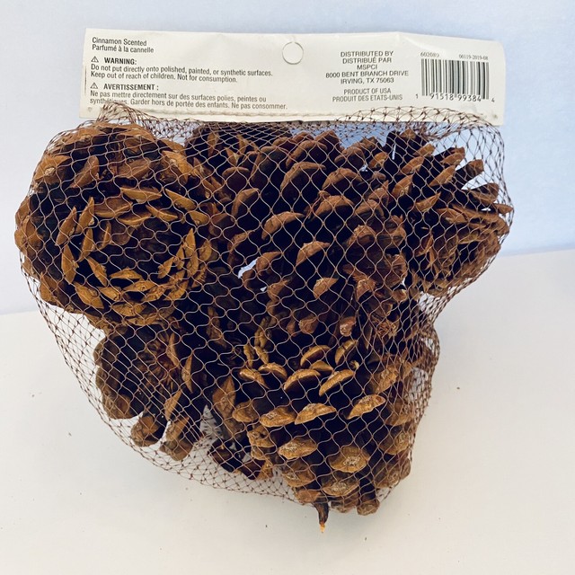 Cônes De Pin Parfumés Ashland - Noël à La Cannelle, Senteur Festive, Neuf Sous Blister