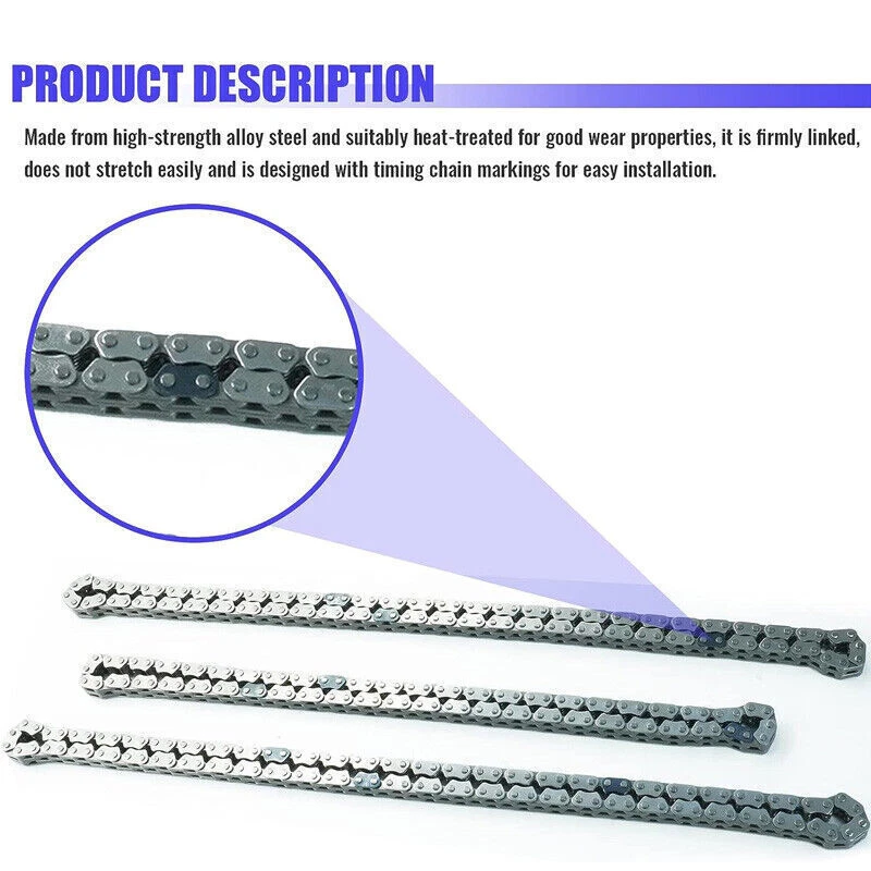 Kit de cadena de distribución y kit de rodamiento/faser de leva 4VVT para Chevrolet Traverse ATS 3,6 L Foto 4 de 4