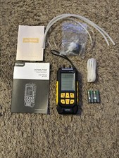 AUTOOL Digital Manometer Gauge Dual Port Air Pressure Meter HVAC Gas Tester US