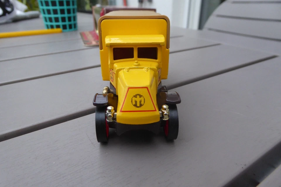 Matchbox moy y30 1920 model AC Mack, Consolidated, gelb - Bild 2 von 4