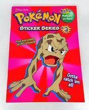 NEW Golden Books Pokemon Sticker Series 3 Kids Activity Booklet  54 stickers