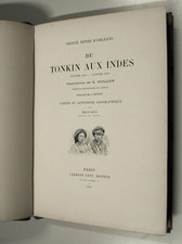 Henri Orléans DU TONKIN AU INDES 1895 1896 Vuillier Roux Indocina Viaggi