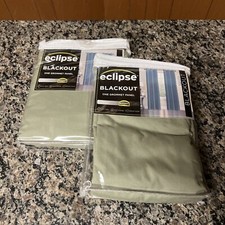 eclipse blackout curtains 2 Pack  84 By 42  