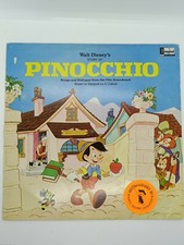 UNICO! WALT DISNEY'S PINOCCHIO LP SOUTH AFRICA 33 giri Disneyland records