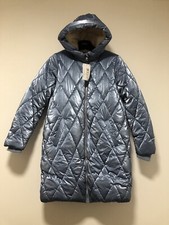 M&S Maximum Warmth Stormwear Faux Fur Lined Puffer Coat Jacket 14-15 Years
