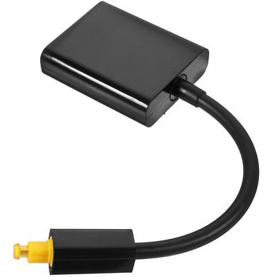 Digital Optical Audio Splitter Ein Eingang auf zwei Ausgänge Audioadapter