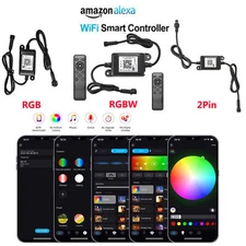 Waterproof Smart Wifi APP RGB RGBW Controller for FVTLED Outdoor Deck Lights US