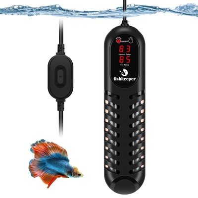Aquarium Heater, 800W Submersible Fish Tank Heater Double Quartz Explosion-Pr...