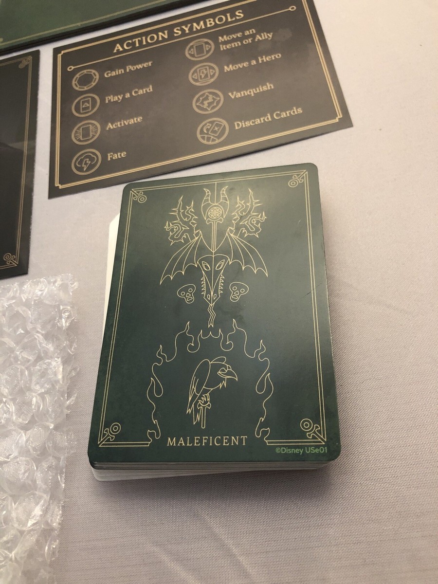 Disney VILLAINOUS Board Game Replacement - Maleficent Token Mover & Card  Set | eBay