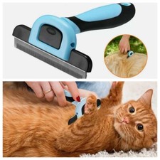 Grooming Brush For Pet Dog Cat Deshedding Tool Rake Comb Fur Remover Reduce Hair