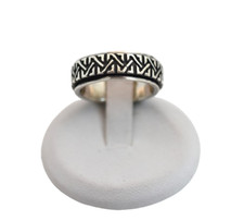 925 Sterling Silver Spinner Ring Fidget Spinning Celtic Knot Wedding Band Unisex