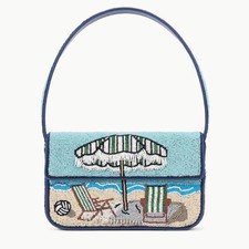 Staud Tommy Beaded Bag Under My Umbrella Shoulder Purse Nwt
