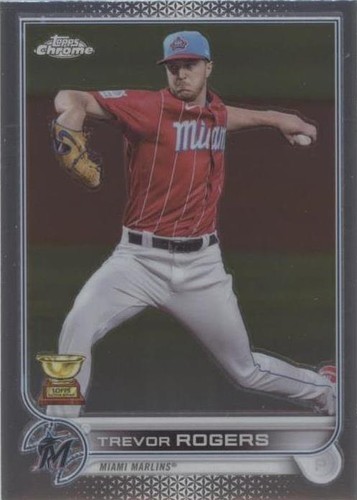 TOPPS MLBカード CHROME TREVOR ROGERS MIAMI MARLINS /150 #RA-TR 送料無料 中古 IT2 2022 Topps Chrome #15 Trevor Rogers Rookie Cup | eBay