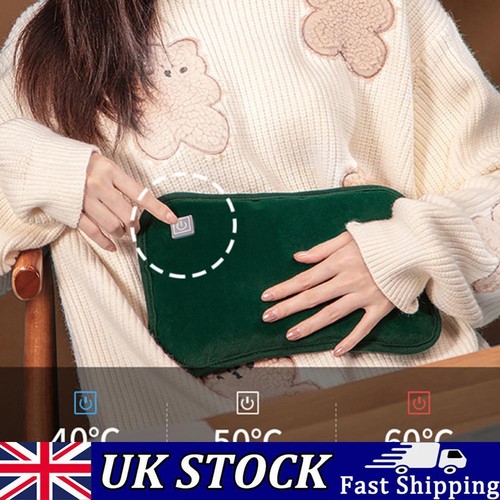 Graphene Heat Hot Water Bag Reusable Safety Hot Water Bottle for Women