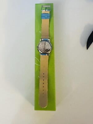 Vera Bradley Watch Womens 32mm Blue Floral Band Silver Tone  display picture 3