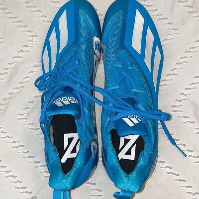 Adidas Adizero 21 Cyan Blue Football Cleats GY7956 Men