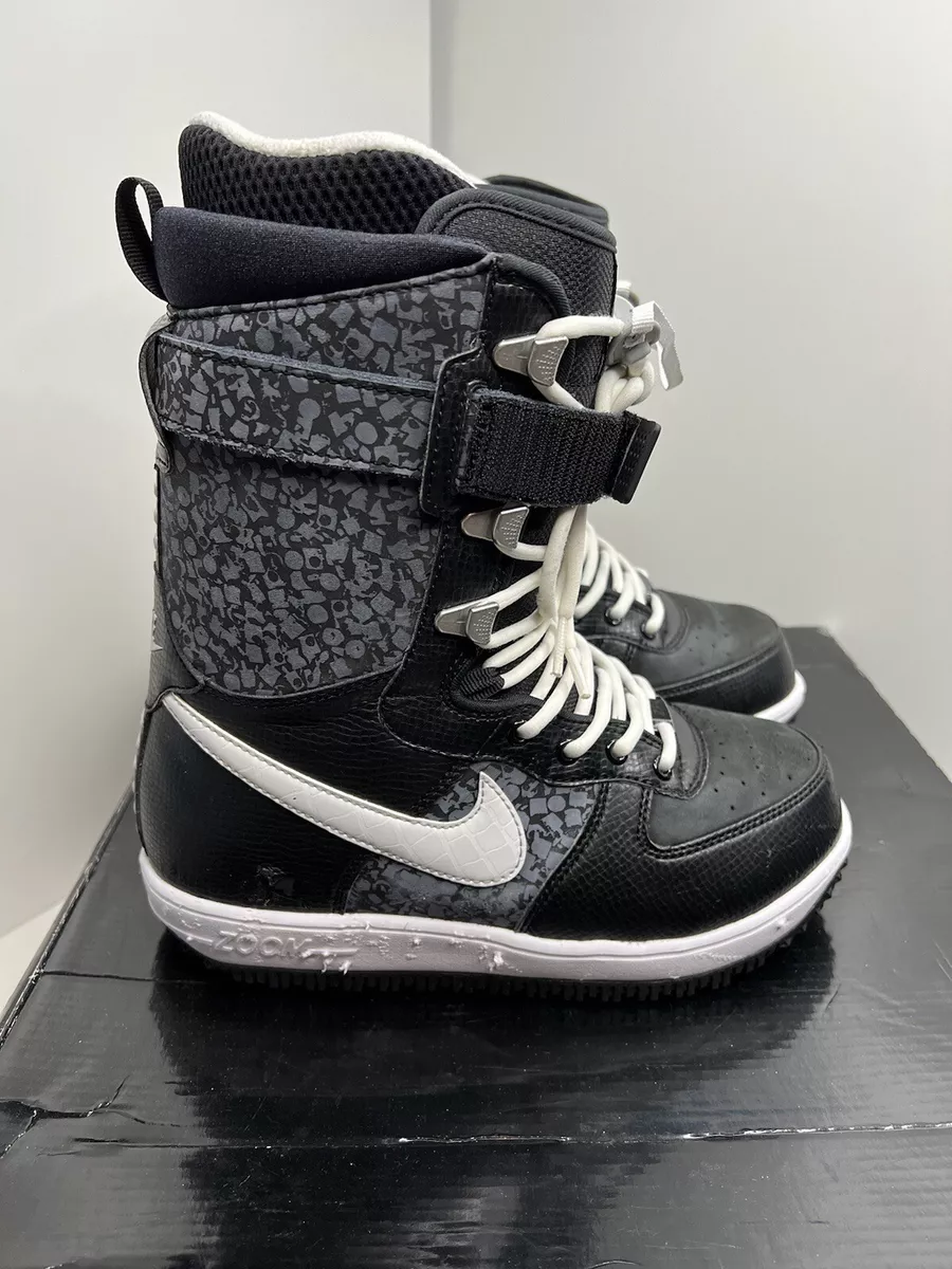 spontaan Bloedbad Maestro Nike Zoom Force 1 Snowboard Boots Men's 6 Women's 7.5 334841-001 | eBay