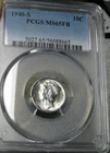 1940-S Mercury Dime Silver ---- MS-65 FB PCGS Graded Coin ---- #229C