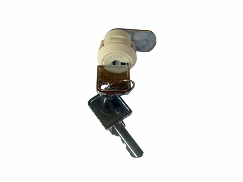 SERRATURA A CILINDRO PER CASSETTA POSTALE RICAMBIO UNIVERSALE IN METALLO (26866)